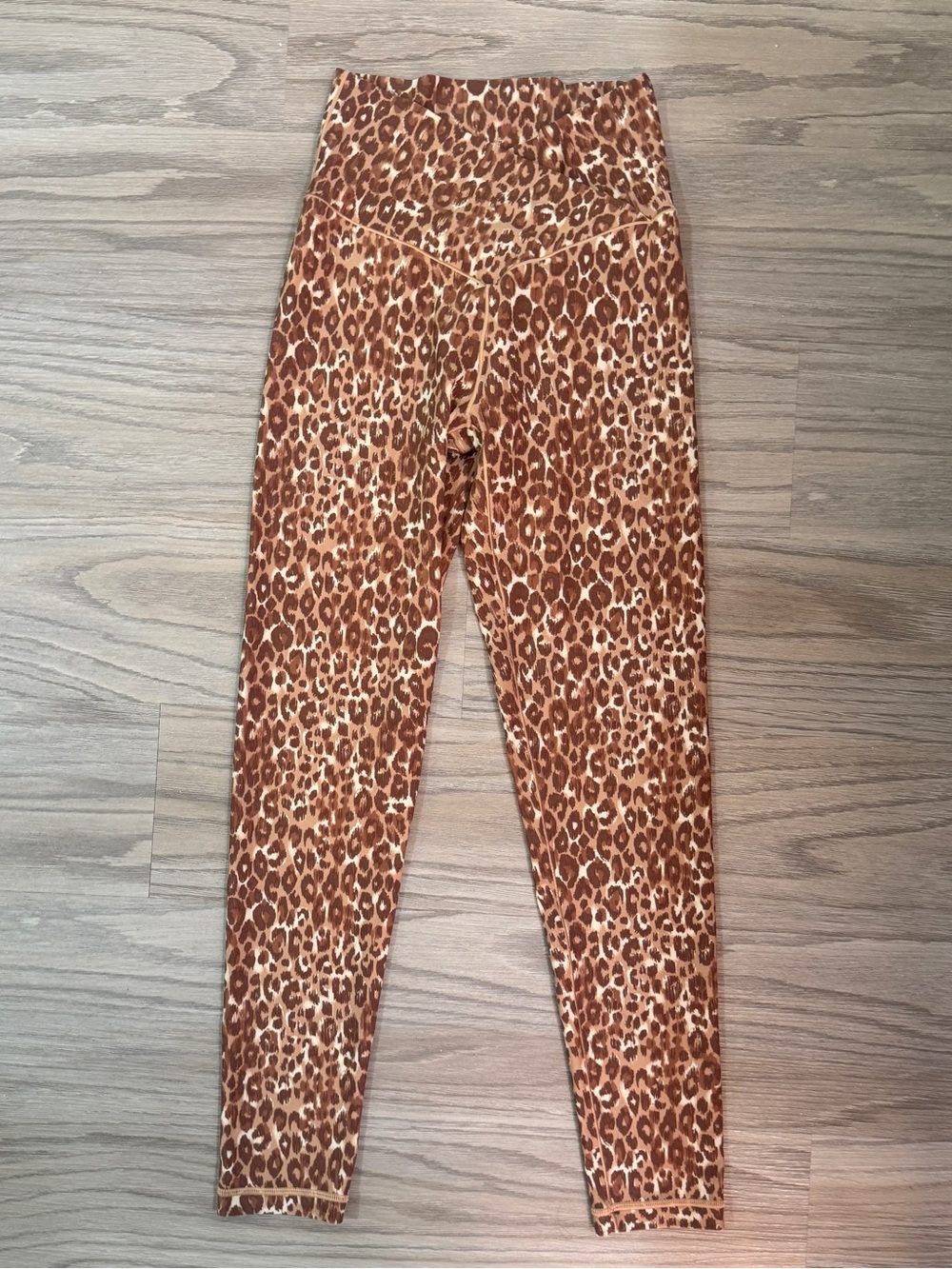 Aerie Real Me Crossover Leopard Leggings Yoga Pilates Athleisure Pants Medium